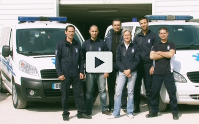 Les nouvelles ambulances de la Ciotat