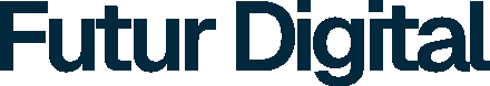 Logo Futur Digital animé, version fond clair