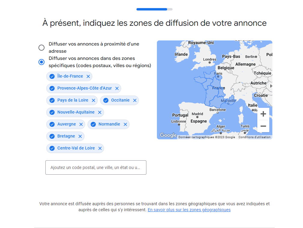 Google ADS - commerce de proximité